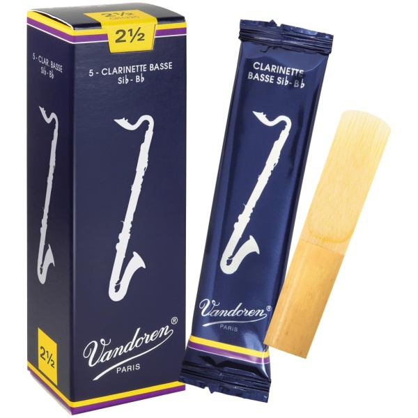 Caña Clarinete Bajo Vandoren V12 N°2.5 CR1225