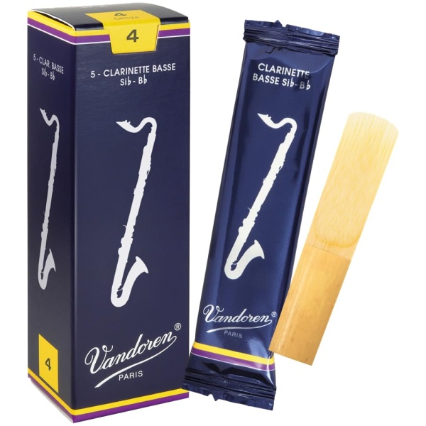 Caña Clarinete Bajo Vandoren V12 N°4 CR124