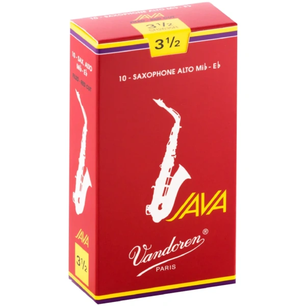 Caña Saxo Alto Vandoren SR2635R Java Red x5 Nº3.5