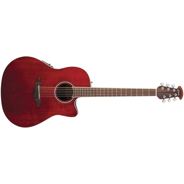 Guitarra Electroacústica Ovation Celebrity Std Ruby CS24-RR