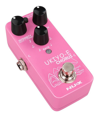 Pedal De Efecto Mini Core Nux Nch-4 Ukiyo-e Chorus Rosa