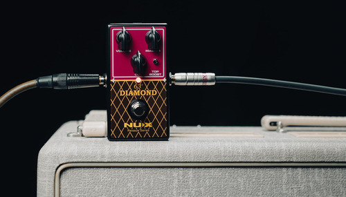 Pedal Nux Nro-6 Diamond 63 Overdrive Reissue Series Negro