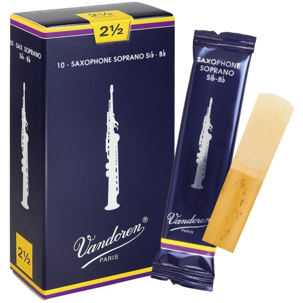Caña Saxo Soprano Vandoren SR2025 Traditional Nº2.5