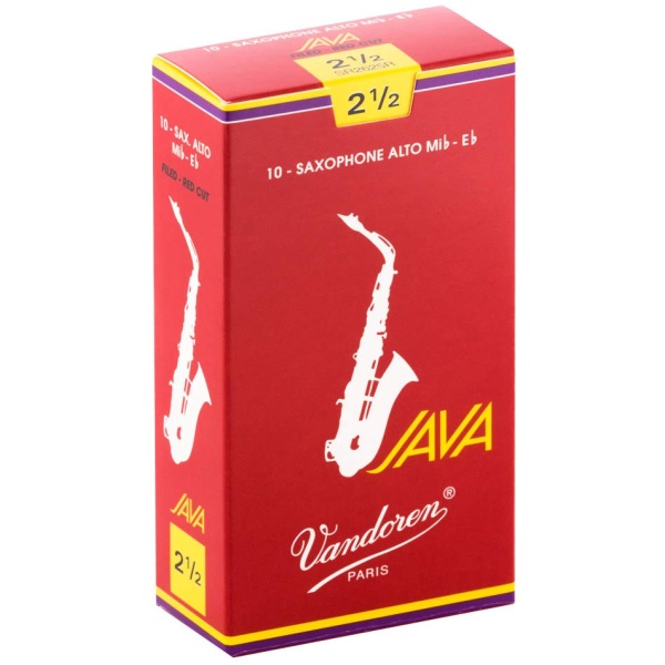 Caña Saxo Alto Vandoren SR2625R Java Red Nº2.5