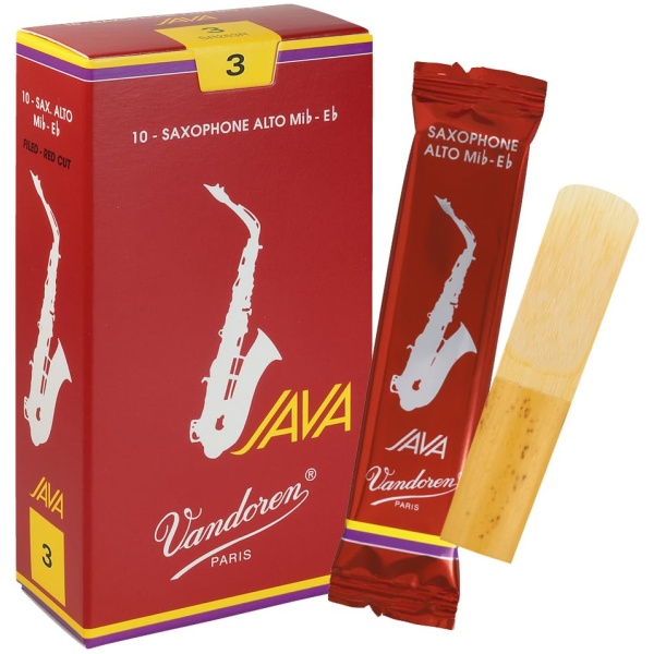 Caña Saxo Alto Vandoren SR263R Java Red x5 Nº3