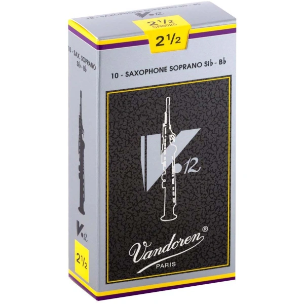 Caña Saxo Soprano Vandoren SR6025 V12 Nº2.5