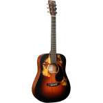 Guitarra Acústica Martin Co. DJRE Street Legend Burst