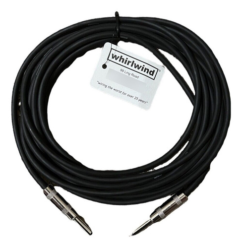 Cable Plug Para Instrumento 6mts Whirlwind Egc20