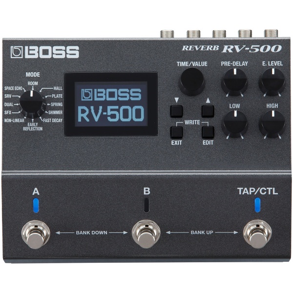 Pedal Boss Efecto Procesador Reverb RV-500