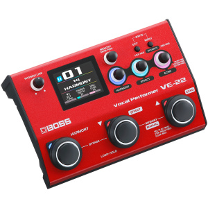 Pedal Boss Efecto Vocal Performer VE-22