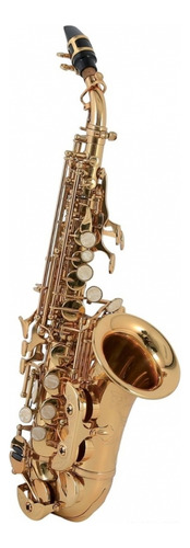 Saxo Soprano Curvo Roy Benson Sg302 Sib Con Estuche