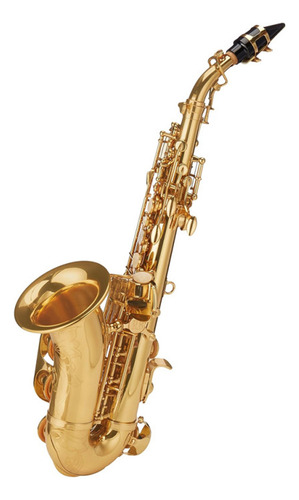 Saxo Soprano Curvo Roy Benson Sg302 Sib Con Estuche