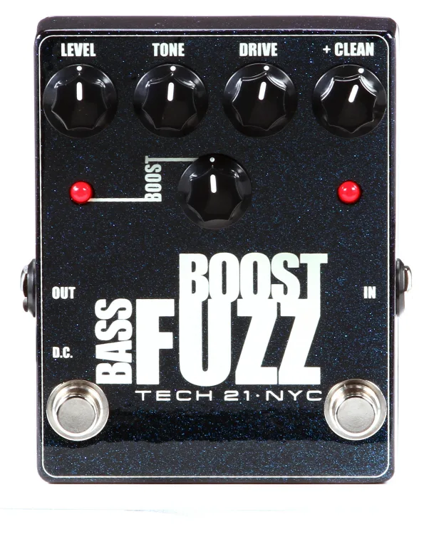 Pedal Efecto Tech 21 Bass Fuzz Boost Metallic | Blues Instrumentos