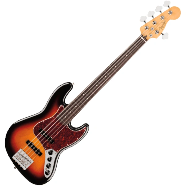 Bajo Precision Fender Player II V Bass Activo 5 Cuerdas Sunburst