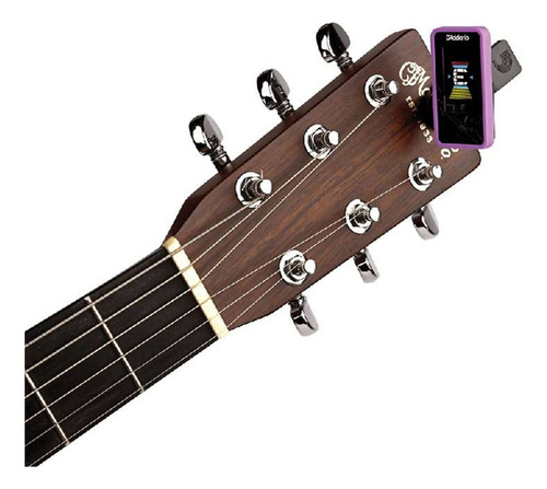 Afinador De Clip Cromático Daddario Planet Waves Ct17pr