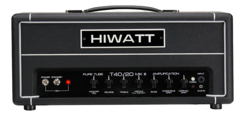 Amplificador Cabezal Hiwatt T40/20 Head 40w Valvular