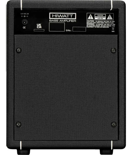 Amplificador Combo Bajo Hiwatt Bulldog 17 Transistor