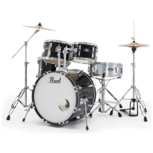 Bateria Pearl Roadshow 5 Cpos + Fierros + Platillos
