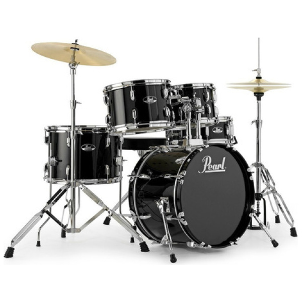Bateria Pearl Roadshow 5 Cuerpos + Fierros (Colores)