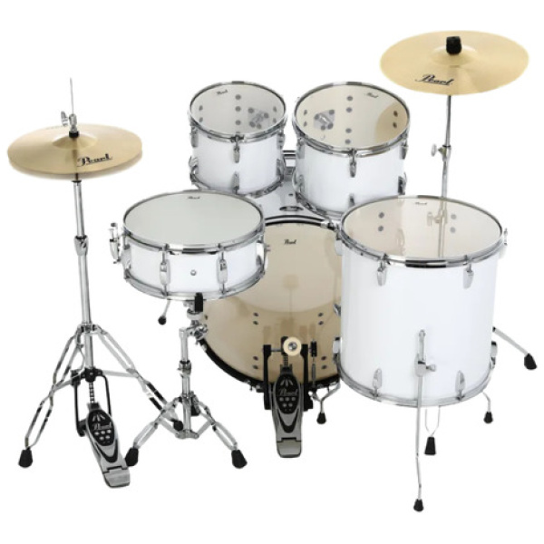 Bateria Pearl Roadshow 5 Cuerpos + Fierros (Colores)