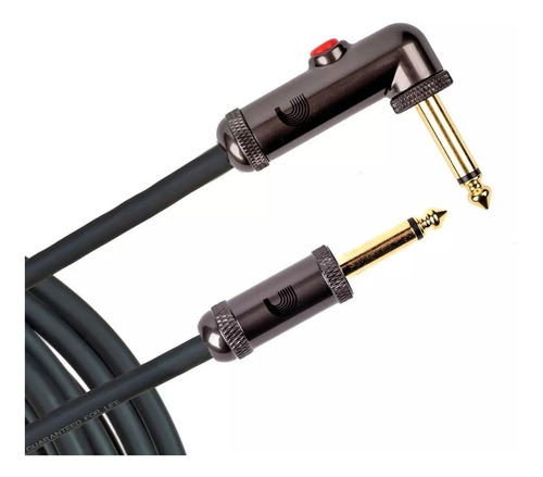 Cable Plug Instrumento 6mts Daddario Pw-aglra-20 C/ On/off