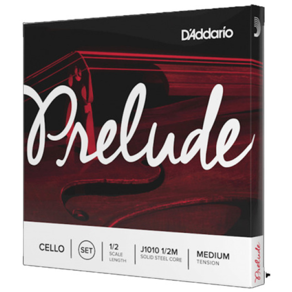 Encordado Cello De 1/2 Prelude Daddario J1010 1/2m
