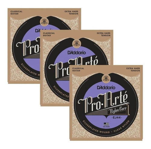 Encordado Daddario Ej44  Para Guitarra Clásica