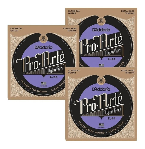 Encordado Daddario Ej44  Para Guitarra Clásica