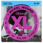 Encordado Daddario Exl120 Para Guitarra Eléctrica .009