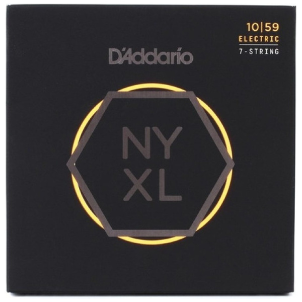 Encordado Daddario Nyxl1059 Para Eléctrica 7 Cuerdas .010