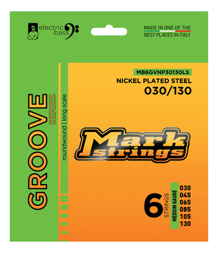 Encordado P/ Bajo 5 Cuerdas Markbass Groove Series 30-130