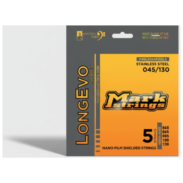Encordado P/ Bajo 5 Cuerdas Markbass Longevo Series 45-130