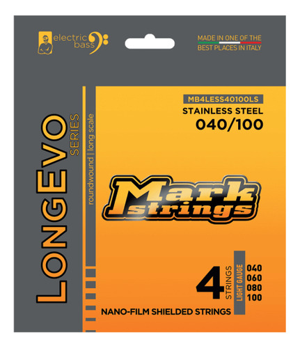 Encordado P/ Bajo Eléctrico Markbass Longevo Series 40-100
