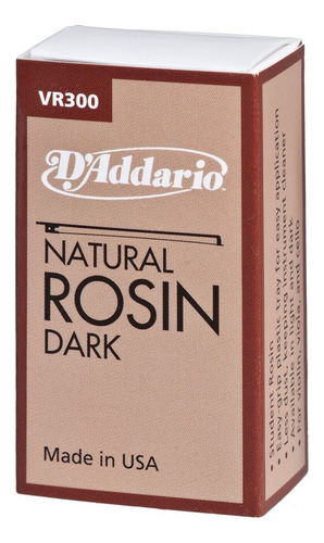 Resina Natural Daddario Vr300 C/ Grip