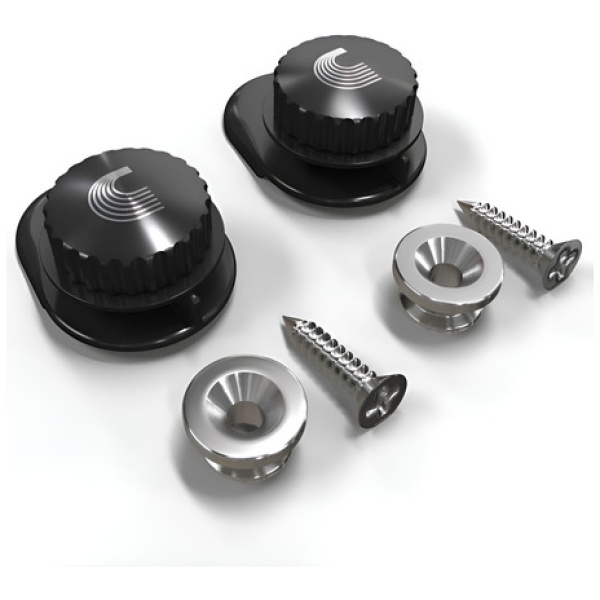Traba Correa De Metal Straplock Niquelado Daddario Pw-sls-02