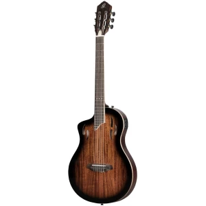 Guitarra Electro Clásica Nylon Ortega RTP Deluxe Zurda LH
