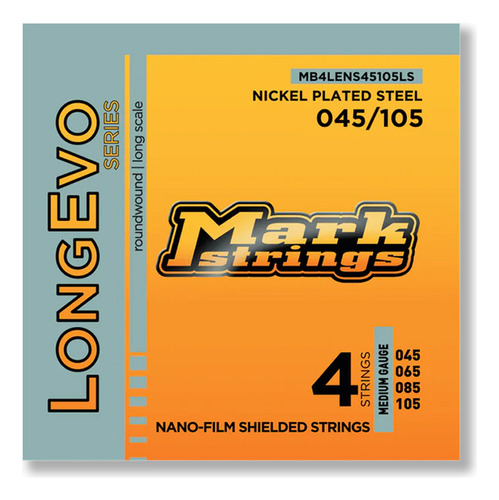 Encordado P/ Bajo Eléctrico Markbass Longevo Series 45-105