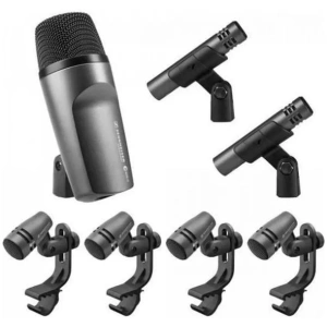 Set De Micrófonos Batería Sennheiser E600 Pack X7 Gris