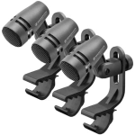 Micrófono Sennheiser Pack X3 E604 P/batería Negro