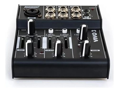 Consola Mixer 3 Can Lexsen Vivo3 Usb