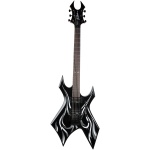 Guitarra Eléctrica BC Rich Tribal Fire Negro