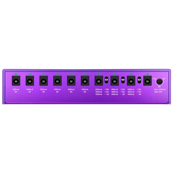 Fuente Múltiple Para 10 Pedales Guitarra Nux Zeus Nip-z10