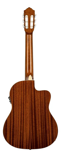 Guitarra Electro Clásica Nylon Ortega Rce141nt-l Zurda