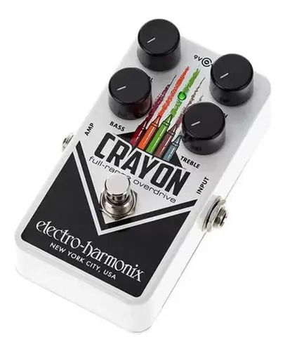 Pedal Electro Harmonix Crayon 69 Full Range Overdrive