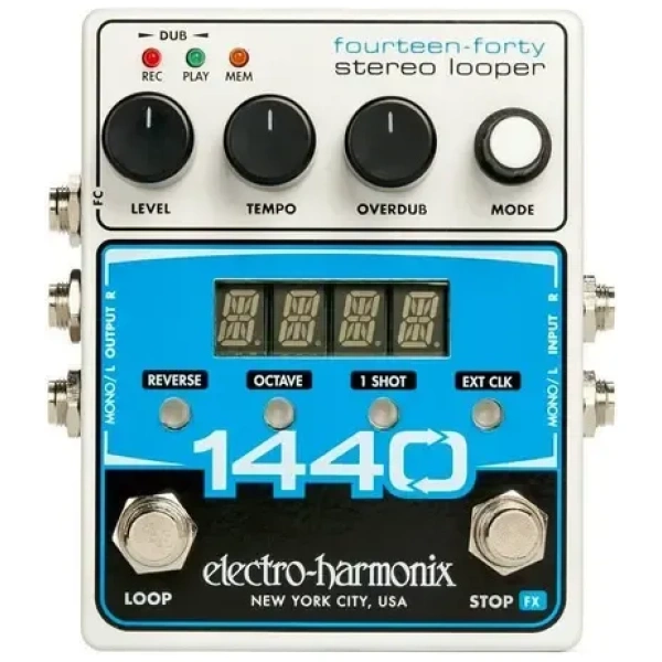 Pedal Looper Electro-harmonix 1440 Estéreo H/ 24min