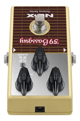 Pedal Overdrive Nux '59 Bassguy Para Guitarra Eléctrica