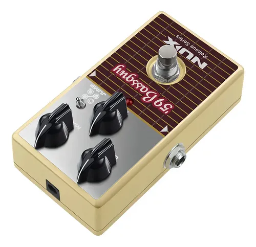 Pedal Overdrive Nux '59 Bassguy Para Guitarra Eléctrica