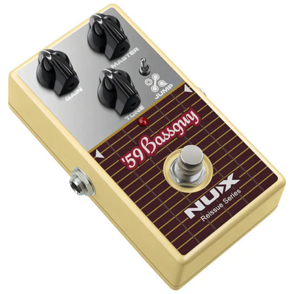 Pedal Overdrive Nux '59 Bassguy Para Guitarra Eléctrica