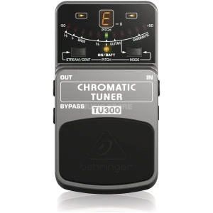 Pedal de Efecto Behringer Afinador TU-300 Chromatic Tuner
