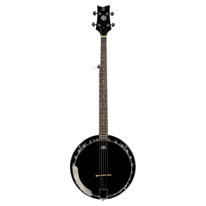 Banjo Ortega Acústico 5 Cuerdas Obj250-Sbk